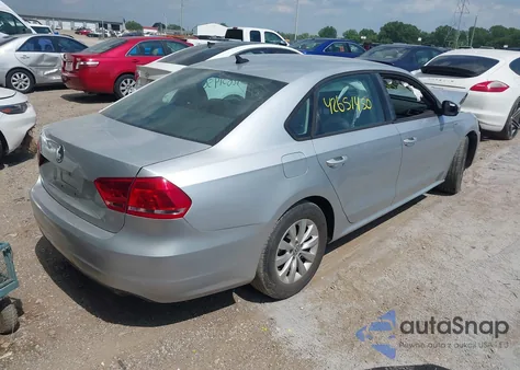 2013 Volkswagen Passat 2.5L Wolfsburg Edition from USA, damaged, VIN 1VWAH7A33DC143251